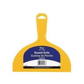 Homax 40-00008 Taping Knife, Polystyrene Plastic Blade, Yellow Handle