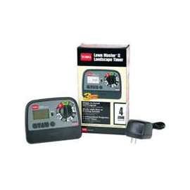 Toro Lawn Master 53805 Landscape Timer, 4-Zone, 1 min to 6 hr Time Setting
