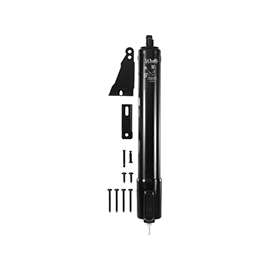 Wright Products TAP-N-GO V2012BL Pneumatic Door Closer, 90 deg Opening, Black