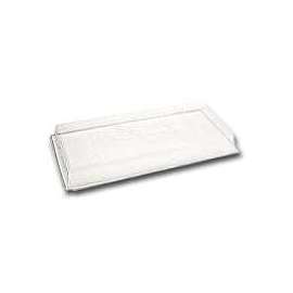 Jiffy TDOME Tray Cover, 11 in L Tray, 22 in W Tray, Plastic, Clear