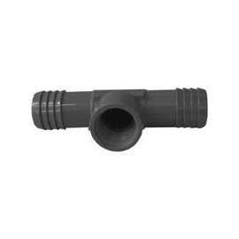GENOVA 351487 Insert Pipe Tee, 1 in Insert x 1 in Insert x 3/4 in FIP, 200 psi, Polypropylene/PVC