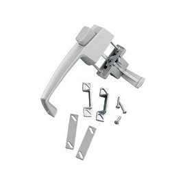 Wright Products V398 Pushbutton Latch, For Out-Swinging Wood/Metal Screen, Storm Doors