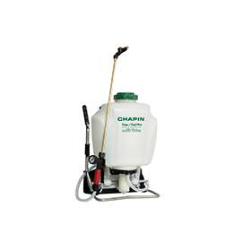 CHAPIN 62000 Backpack Sprayer, 4 gal Tank, 48 in L Hose, Poly Tank