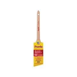 Purdy Black Bristle Adjutant 024020 Trim Brush, Rat Tail Handle, Stainless Steel Ferrule
