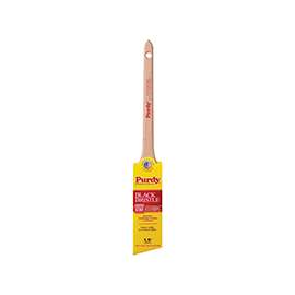Purdy Black Bristle Adjutant 024015 Trim Brush, Rat Tail Handle, Stainless Steel Ferrule