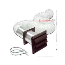 LAMBRO 266B Louvered Vent Kit, 5-Piece