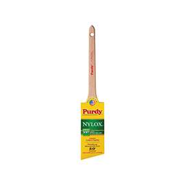 Purdy Nylox Dale 080220 Trim Brush, 7-5/8 in L Handle, Rat Tail Handle, Stainless Steel Ferrule