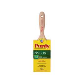 Purdy Nylox Swan 400230 Wall Brush, Beaver Tail Handle, Stainless Steel Ferrule