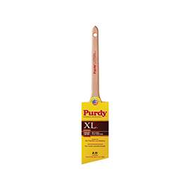 Purdy XL Dale 080325 Trim Brush, 8-1/4 in L Handle, Rat Tail Handle, Copper Ferrule