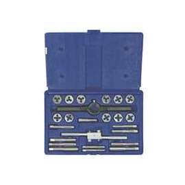 IRWIN POWER-GRIP 24614 Tap and Die Set, HCS, 24-Piece