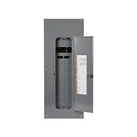 Square D HOM4080M200PC Plug-On Neutral Loadcenter, 120/240 V, 200 A, 40-Space