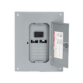 Square D HOM1224M100PC Plug-On Neutral Loadcenter, 120/240 V, 100 A, 12-Space