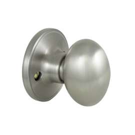 ProSource Dummy Tubular Knobset, 2-3/8 - 2-3/4 In, 2 Screws Fasteners, Left Hand/Right Hand Grip, 3 Grade
