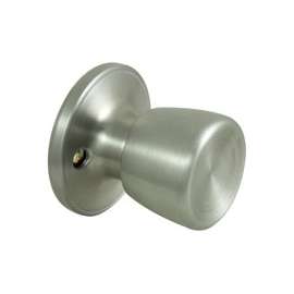 ProSource Dummy Knobset, 2-3/8 - 2-3/4 In, 2 Screws Fasteners, Left Hand/Right Hand Grip, Stainless Steel