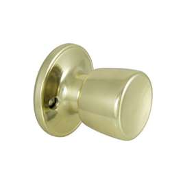ProSource Dummy Door Knob, Polished Brass, 3 Grade