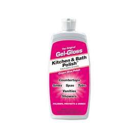 Gel-Gloss GG-1 Cleaner and Polish, Milky White, 16 oz Can