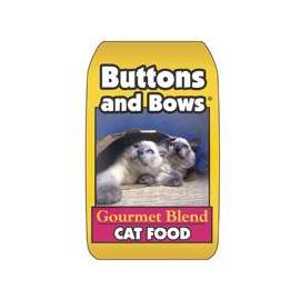 Buttons and Bows 10226 Gourmet Blend Cat Food, 18 lb Bag