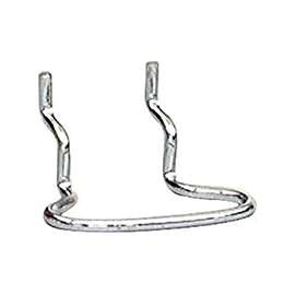 Crawford 18613 Peg Hook, Steel, Zinc