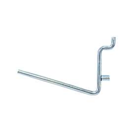 Crawford 18225 Peg Hook, Chrome