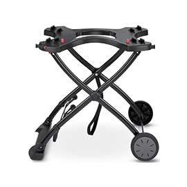 Weber 6557 Q Portable Rolling Cart Fits Weber Q 1000/2000 Series Grills