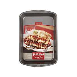 Goodcook 04011 Baking Pan, Rectangular, Steel