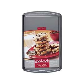 Goodcook 04021 Cookie Sheet, 15 in L, 10 in W, Steel