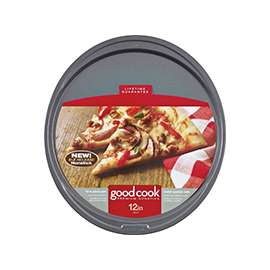 Goodcook 04036 Pizza Pan, Oval, Steel