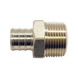 Apollo APXMA3434 Pipe Adapter, 3/4 in PEX, 3/4 in MPT