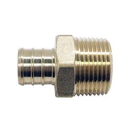Apollo APXMA11 Pipe Adapter, 1 in PEX, 1 in MPT
