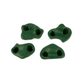 Playstar PS 7831 Standard Climbing Rock Kit, Plastic, Green, For 3/4 in Thick Lumber