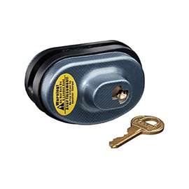 Master Lock 90DSPT Gun Trigger Lock, 2 in W Body, Steel/Zinc