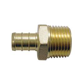 Apollo CPXMA1212 Pipe Adapter, 1/2 in PEX, 1/2 in MPT