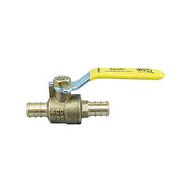 Apollo CPXV1212 Ball Valve, 1/2 x 1/2 in Crimp, 2 Ports/Ways, Brass
