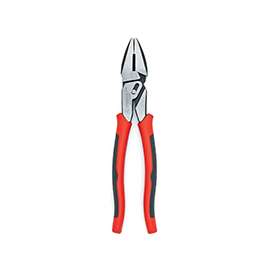Crescent Pivot Pro CCA20509 Lineman's Plier, 1.3 in Jaw Opening, Serrated Jaw, Red Handle