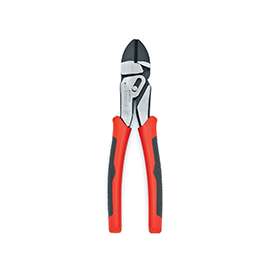 Crescent CCA5428 Diagonal Cutting Plier, 1/2 in Cutting, 8 in OAL, Red Handle