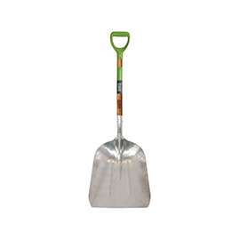 AMES 2672400 Scoop Shovel, 46 in OAL, Aluminum Blade, Hardwood Handle