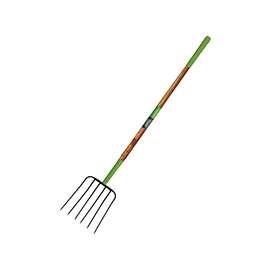AMES 2826900 Manure Fork, 6-Tine, Steel Tine