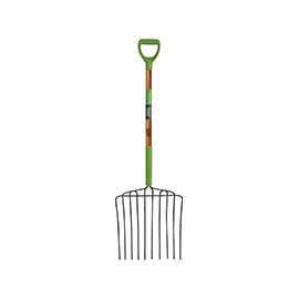 AMES 2827000 Ensilage Fork, D-Shaped Handle, 10-Tine