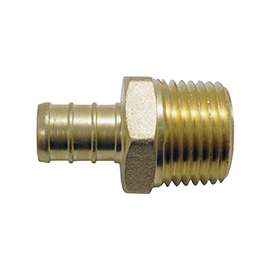 Apollo APXMA1250PK Pipe Adapter, 1/2 in PEX, 1/2 in MPT