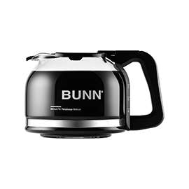 BUNN - Pour-O-Matic 50 oz Glass Coffee Carafe with Black Handle