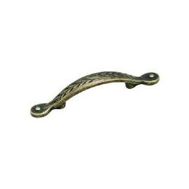 Amerock BP1580R2 Cabinet Pull, Zinc, Weathered Brass