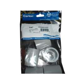 Carlon E940E5-UPC Conduit Coupling, 3/4 in, Socket, 0.84 in ID x 1.3125 in OD Dia, Gray