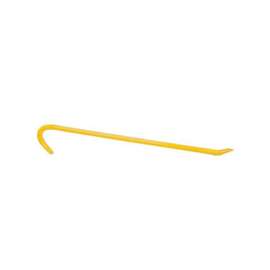 STANLEY 55-130 Ripping Bar, 1-1/4 in Claw Blade Width 1, 1 in Claw Blade Width 2 Tip, Beveled/Slotted Tip