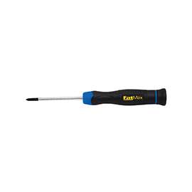 STANLEY 62-556 Stubby Screwdriver, #0 Drive, Phillips Drive, 5-1/2 in OAL