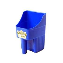 Little Giant 150415 Feed Scoop, 3 qt Capacity, Stackable Handle, Polypropylene, Blue