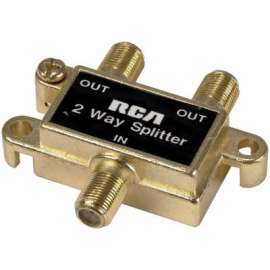 2WY Coax Cable Splitter