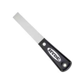 HYDE Black & Silver 02005 Putty Knife, 3-1/2 in L x 3/4 in W HCS Blade