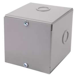 Steel City AB-10104SBGK002 Screw Cover Box, Horizontal Mounting, Carbon Steel