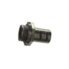 Halex HX Flexible Screw-In Connector, 1/2 in, Straight, Die Cast Zinc, 0.92 in Hex