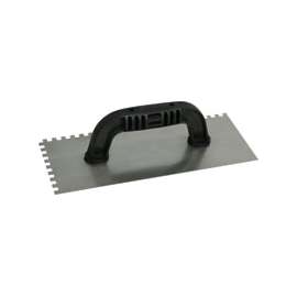 Marshalltown QLT Series 226 Trowel, 11 in L, 4-1/2 in W, Square Notch, 1/4 in W x 1/4 in D Notch
